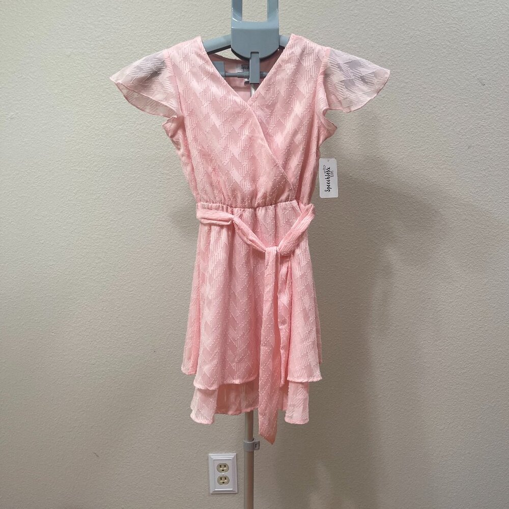 Brand New Pink Girls Dress Size 8